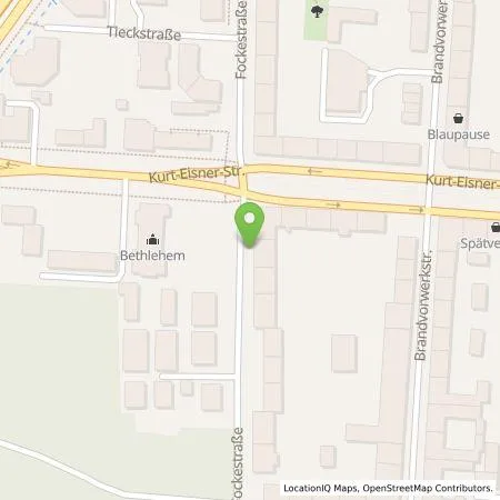 Standortübersicht der Tankstelle EA EnergieArchitektur Dresden GmbH in 04275 Leipzig