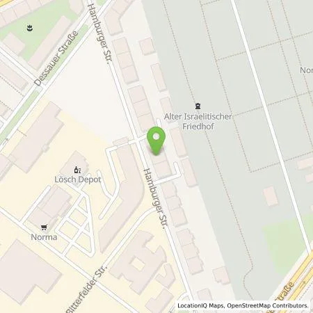 Standortübersicht der Tankstelle EA EnergieArchitektur Dresden GmbH in 04129 Leipzig