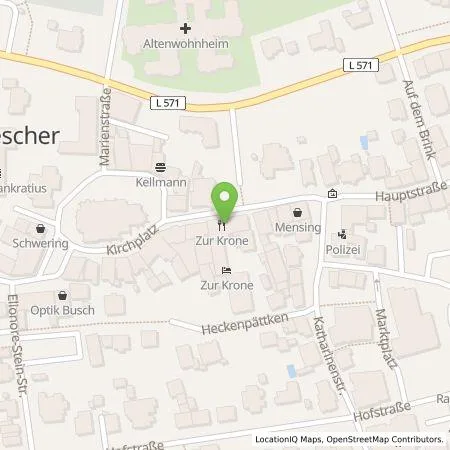 Standortübersicht der Tankstelle Pluq Assets BV in 48712 Gescher