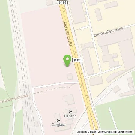 Standortübersicht der Tankstelle DVV Dessauer Versorgungs- und Verkehrsgesellschaft mbH in 06844 Dessau