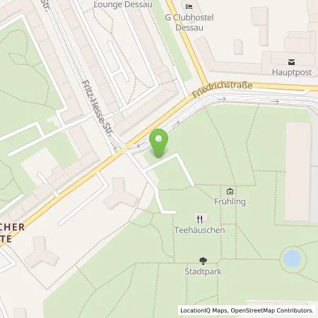 Standortübersicht der Tankstelle DVV Dessauer Versorgungs- und Verkehrsgesellschaft mbH in 06844 Dessau-Roßlau