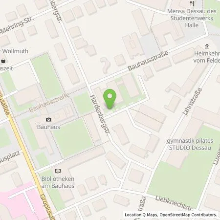 Standortübersicht der Tankstelle DVV Dessauer Versorgungs- und Verkehrsgesellschaft mbH in 06846 Dessau-Roßlau