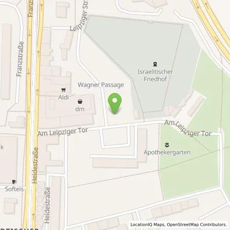 Standortübersicht der Tankstelle DVV Dessauer Versorgungs- und Verkehrsgesellschaft mbH in 06842 Dessau-Roßlau