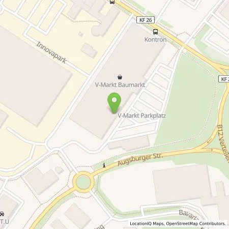 Standortübersicht der Tankstelle Georg Jos. Kaes GmbH in 87600 Kaufbeuren