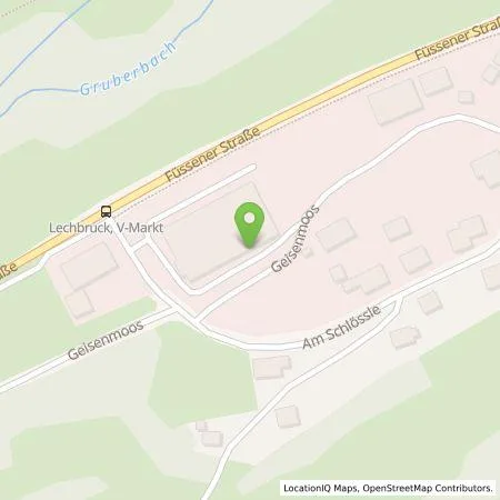 Standortübersicht der Tankstelle Georg Jos. Kaes GmbH in 86983 Lechbruck