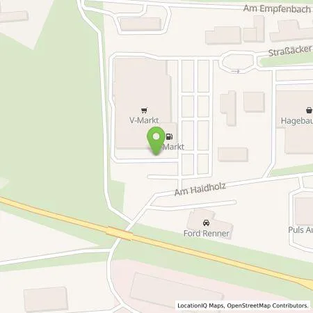 Standortübersicht der Tankstelle Georg Jos. Kaes GmbH in 84048 Mainburg