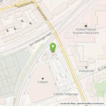 Standortübersicht der Tankstelle Georg Jos. Kaes GmbH in 81541 München