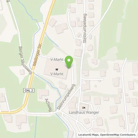 Standortübersicht der Tankstelle Georg Jos. Kaes GmbH in 87459 Pfronten