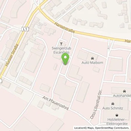 Standortübersicht der Tankstelle Autohaus Bernds GmbH in 46539 Dinslaken