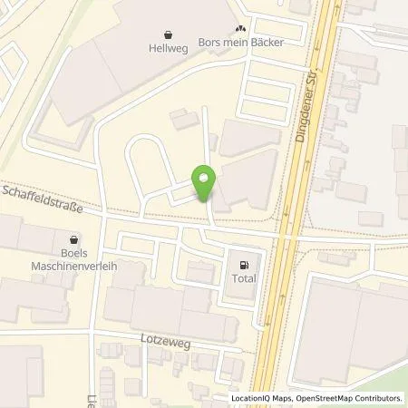 Standortübersicht der Tankstelle Autohaus Bernds GmbH in 46395 Bocholt