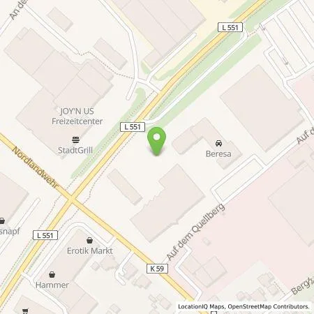 Standortübersicht der Tankstelle Autohaus Bernds GmbH in 48249 Dülmen