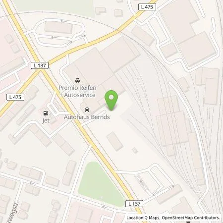 Standortübersicht der Tankstelle Autohaus Bernds GmbH in 47441 Moers