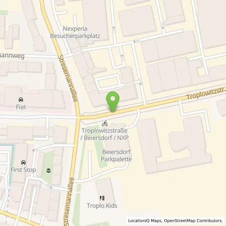 Standortübersicht der Tankstelle Mer Germany GmbH in 22529 Hamburg