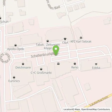 Standortübersicht der Tankstelle SEAC Invest 61 GmbH & Co. KG in 84307 Eggenfelden