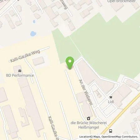 Standortübersicht der Tankstelle Westfalen Weser Ladeservice GmbH in 33175 Bad Lippspringe