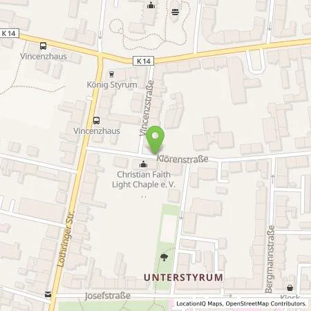 Standortübersicht der Tankstelle HOCHTIEF Ladepartner GmbH in 46045 Oberhausen