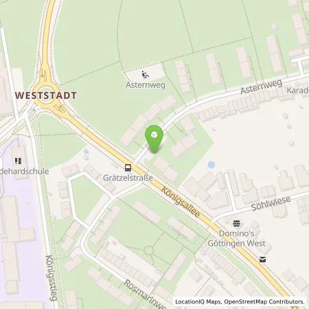 Standortübersicht der Tankstelle Horst Behrens in 37081 Göttingen