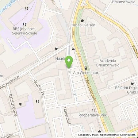 Standortübersicht der Tankstelle BS|ENERGY, Braunschweiger Versorgungs-AG & Co. KG in 38100 Braunschweig