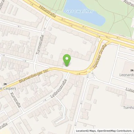 Standortübersicht der Tankstelle NEW Niederrhein Energie und Wasser GmbH in 41061 Mönchengladbach