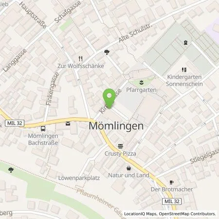 Standortübersicht der Tankstelle Gebietskörperschaft in 63853 Mömlingen