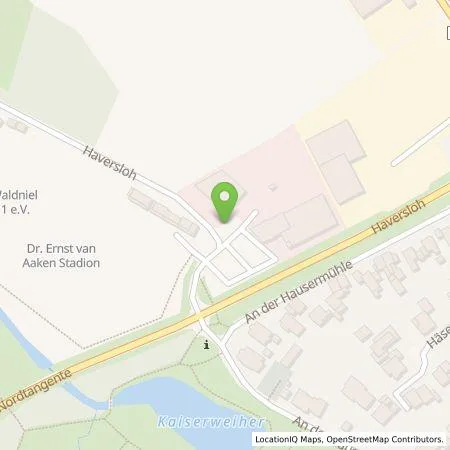 Standortübersicht der Tankstelle NEW Niederrhein Energie und Wasser GmbH in 41366 Schwalmtal