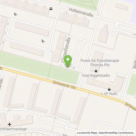 Standortübersicht der Tankstelle Autostrom Einert GmbH & Co. KG in 01307 Dresden