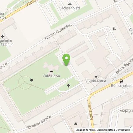 Standortübersicht der Tankstelle Autostrom Einert GmbH & Co. KG in 01307 Dresden