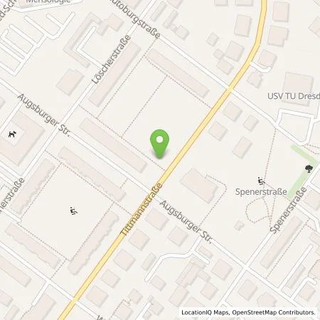 Standortübersicht der Tankstelle Autostrom Einert GmbH & Co. KG in 01309 Dresden