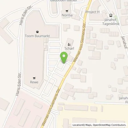 Standortübersicht der Tankstelle Allego GmbH in 93413 Cham