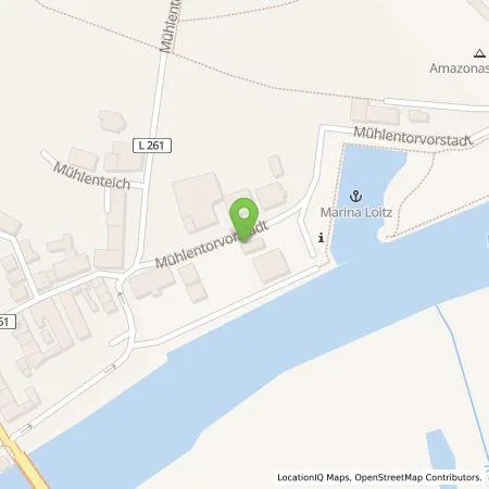 Standortübersicht der Tankstelle Vorpommersche Dorfstrasse e. V. in 17121 Loitz