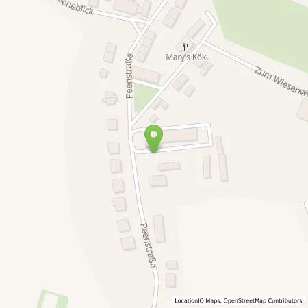 Standortübersicht der Tankstelle Vorpommersche Dorfstrasse e. V. in 17391 Stolpe an der Peene