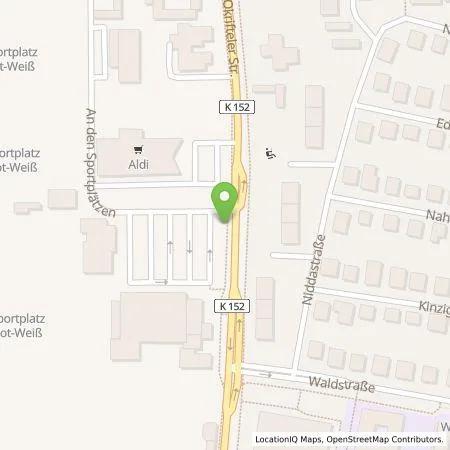 Standortübersicht der Tankstelle BürgerEnergieRheinMain eG (BERMeG) in 64546 Mörfelden-Walldorf