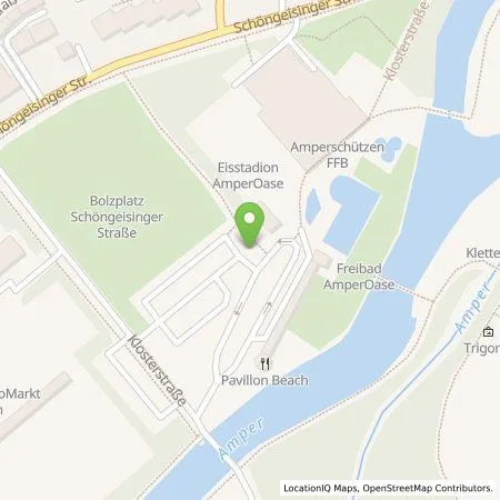 Standortübersicht der Tankstelle Ladelösungen Fürstenfeldbruck GmbH in 82256 Fürstenfeldbruck