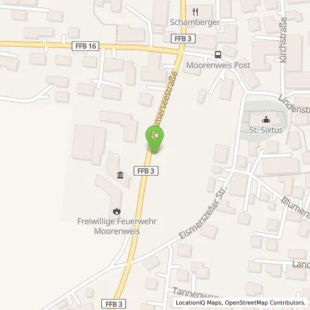 Standortübersicht der Tankstelle Ladelösungen Fürstenfeldbruck GmbH in 82272 Moorenweis