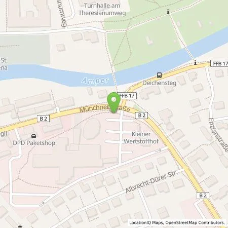 Standortübersicht der Tankstelle Ladelösungen Fürstenfeldbruck GmbH in 82256 Fürstenfeldbruck