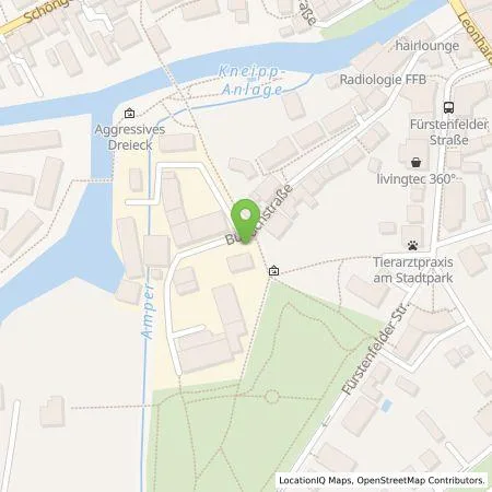 Standortübersicht der Tankstelle Ladelösungen Fürstenfeldbruck GmbH in 82256 Fürstenfeldbruck