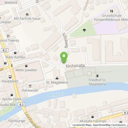 Standortübersicht der Tankstelle Ladelösungen Fürstenfeldbruck GmbH in 82256 Fürstenfeldbruck