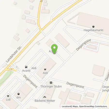 Standortübersicht der Tankstelle Allego GmbH in 85368 Moosburg a.d.Isar