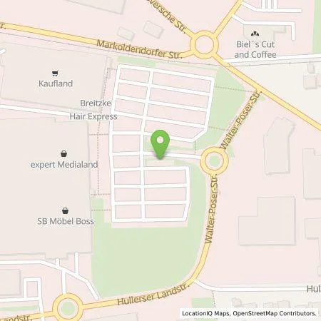 Standortübersicht der Tankstelle Allego GmbH in 37574 Einbeck