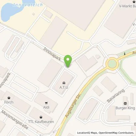 Standortübersicht der Tankstelle Allego GmbH in 87600 Kaufbeuren