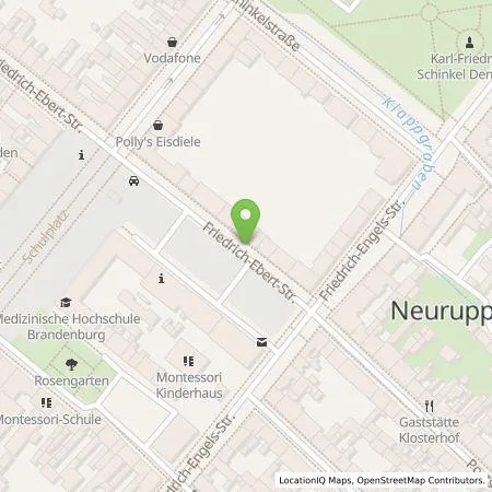 Standortübersicht der Tankstelle Stadtwerke Neuruppin GmbH in 16816 Neuruppin