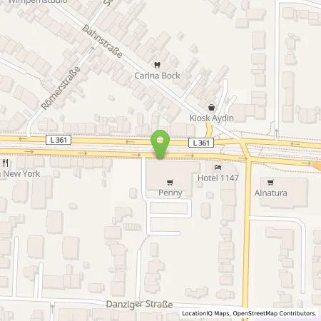 Standortübersicht der Tankstelle EnBW mobility+ AG und Co.KG in 50858 Köln