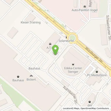 Standortübersicht der Tankstelle Allego GmbH in 63743 Aschaffenburg