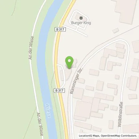 Standortübersicht der Tankstelle naturenergie hochrhein AG in 79539 Lörrach