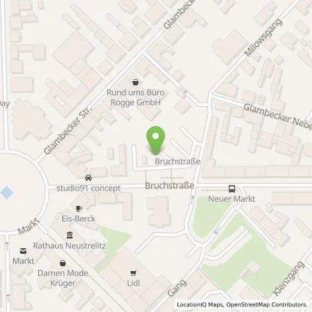 Standortübersicht der Tankstelle Leea GmbH in 17235 Neustrelitz