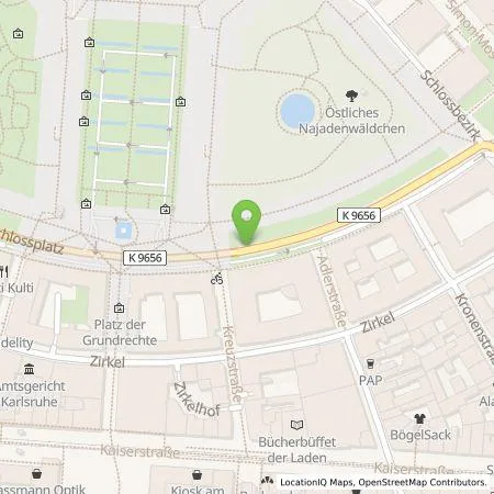 Standortübersicht der Tankstelle Parkraumgesellschaft Baden-Württemberg GmbH in 76131 Karlsruhe