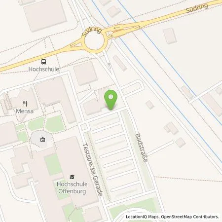 Standortübersicht der Tankstelle Parkraumgesellschaft Baden-Württemberg GmbH in 77652 Offenburg