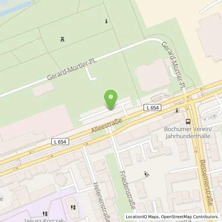 Standortübersicht der Tankstelle Stadtwerke Bochum GmbH in 44793 Bochum