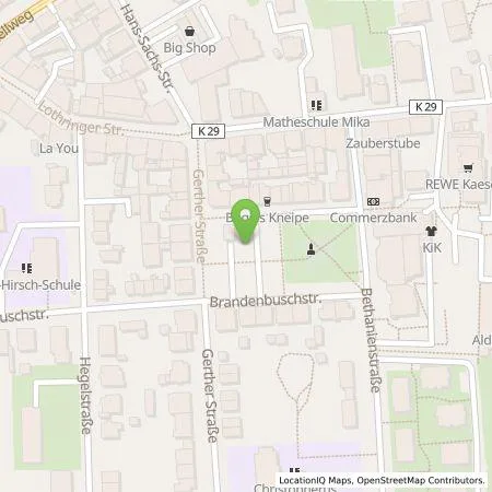 Standortübersicht der Tankstelle Stadtwerke Bochum GmbH in 44805 Bochum