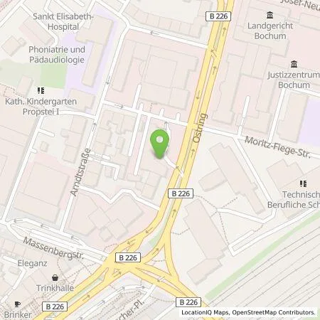 Standortübersicht der Tankstelle Stadtwerke Bochum GmbH in 44787 Bochum